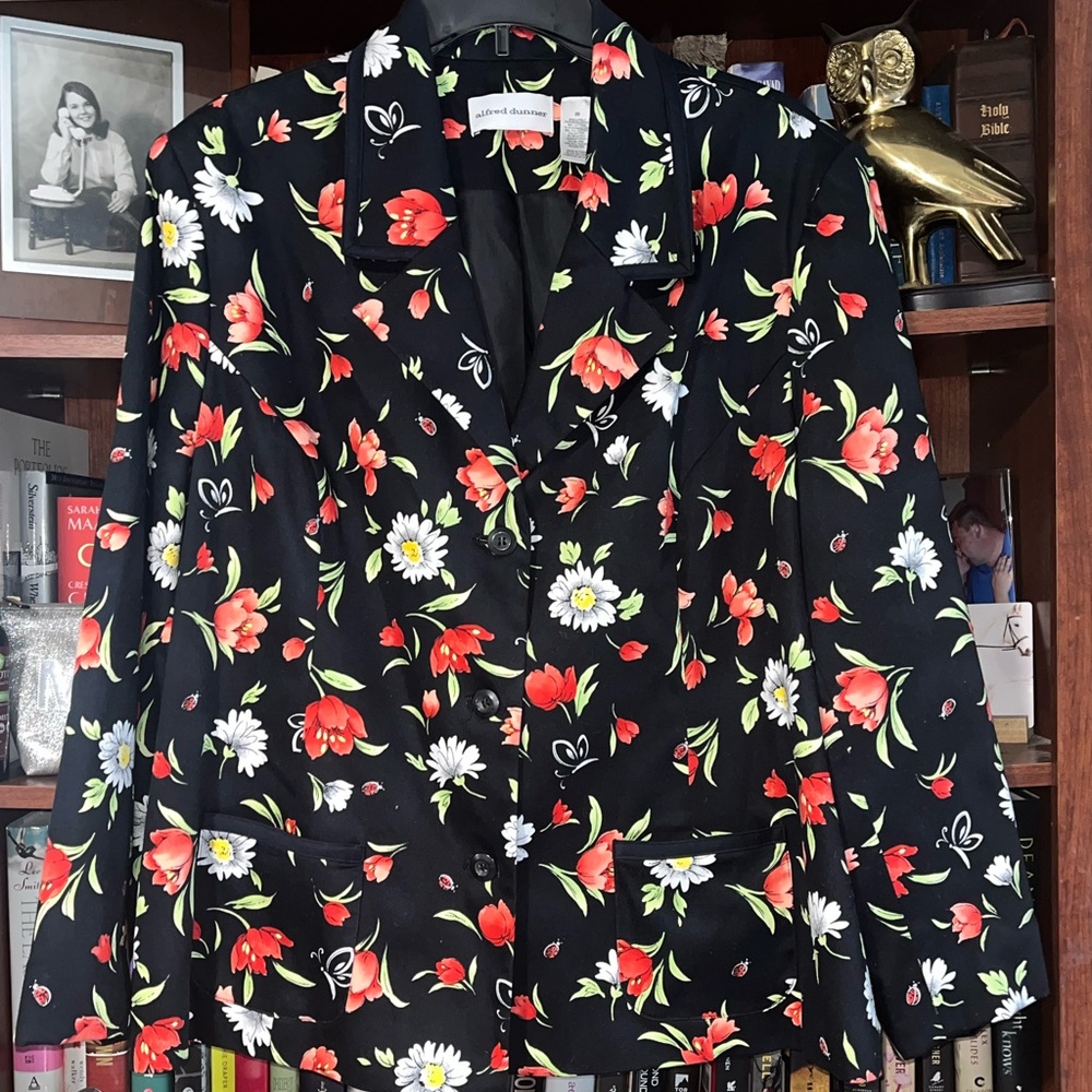 Alfred Dunner plus size floral blazer size 20